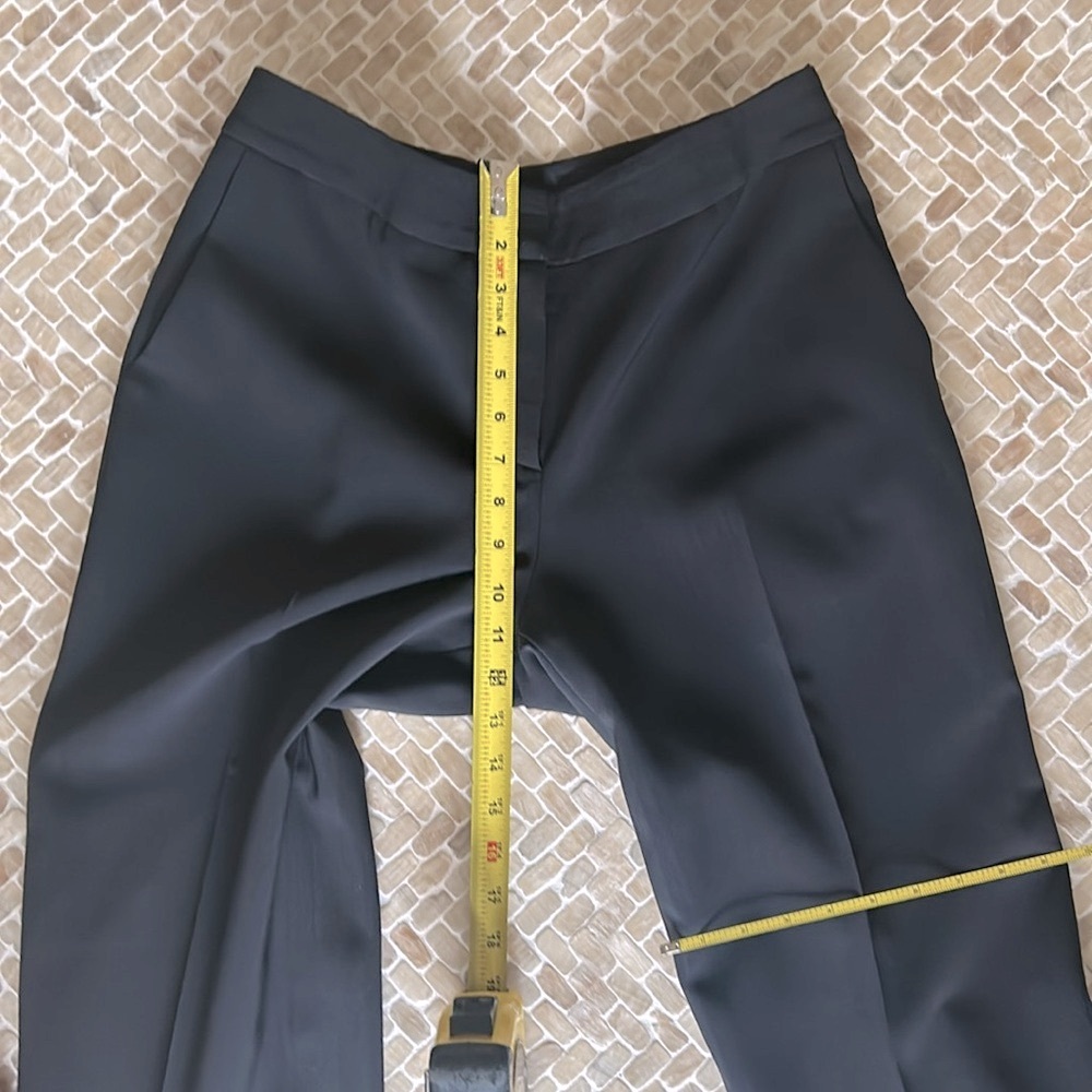 VTG GIORGIO ARMANI Ladies Pant Suit, Sz 8, black - Picture 11 of 17